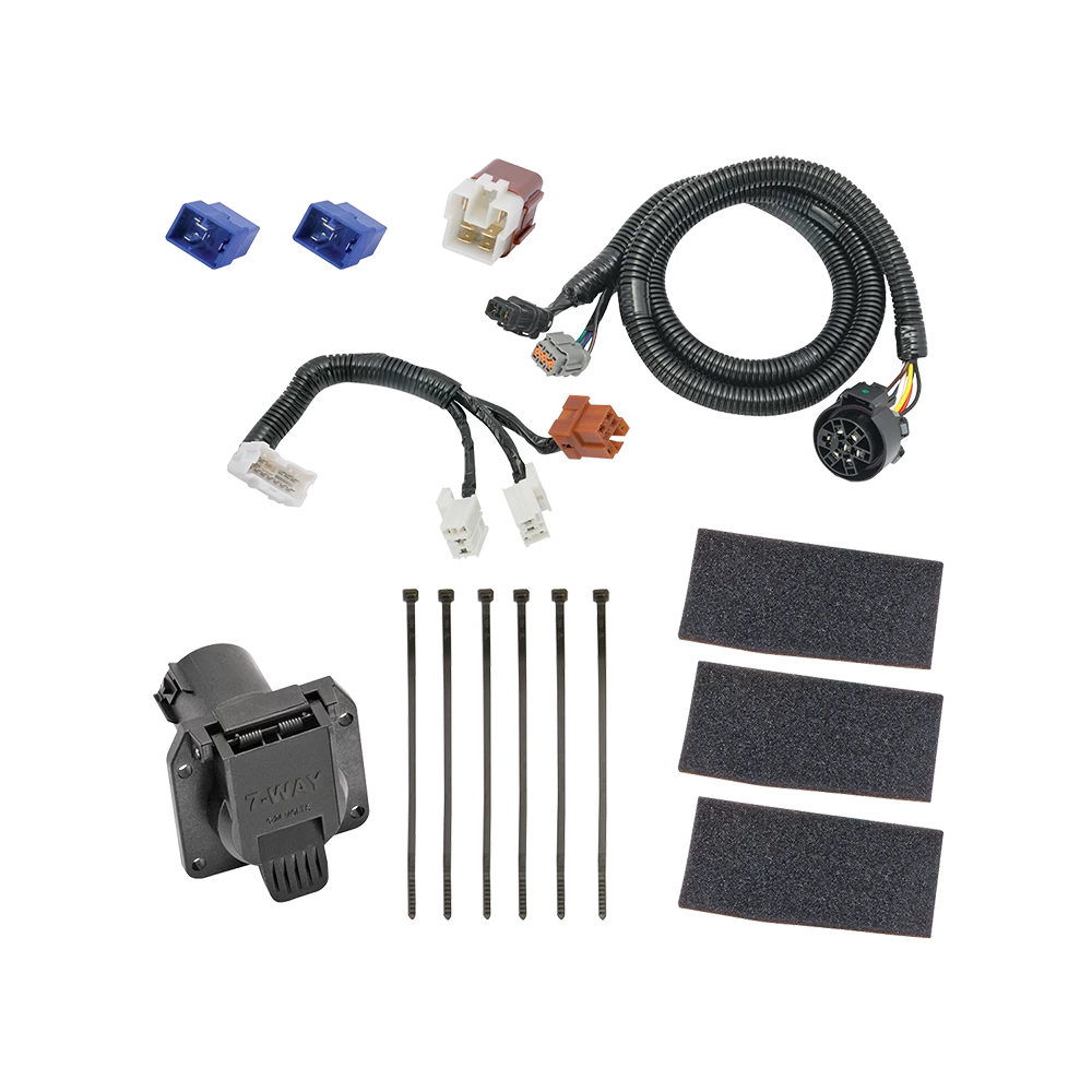 For 2005-2023 Nissan Frontier 7-Way RV Wiring + Tekonsha Voyager Brake Control + Plug & Play BC Adapter (For (Canada Only) Models) By Tekonsha