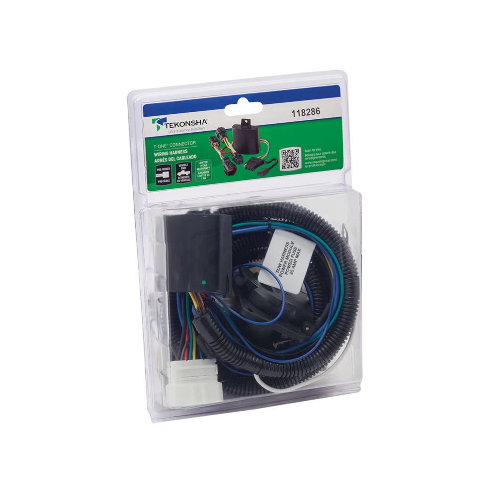 For 2016-2022 Honda Pilot Tekonsha Prodigy iD Bluetooth Wireless Brake Control + Plug & Play BC Adapter + 7-Way RV Wiring By Tekonsha