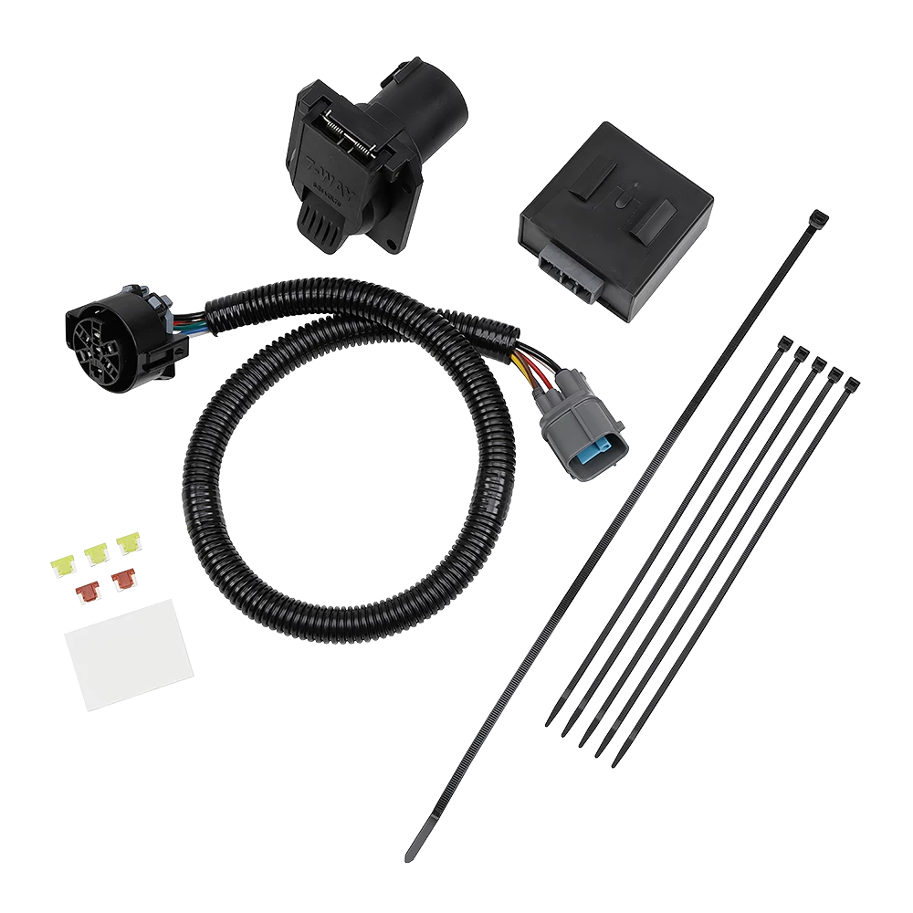 For 2017-2024 Honda Ridgeline Tekonsha Prodigy iD Bluetooth Wireless Brake Control + Plug & Play BC Adapter + 7-Way RV Wiring (For All Styles Models) By Tekonsha