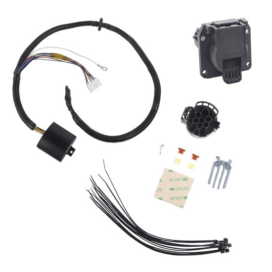 For 2014-2020 Acura MDX 7-Way RV Wiring + Tekonsha Prodigy P3 Brake Control + Plug & Play BC Adapter By Tekonsha