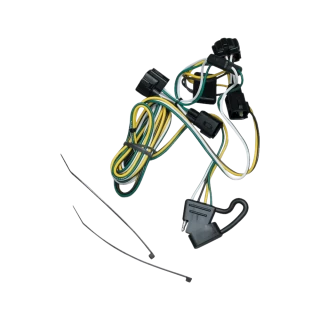 For 1995-1996 Dodge Dakota 7-Way RV Wiring + Pro Series Pilot Brake Control + Generic BC Wiring Adapter By Tekonsha