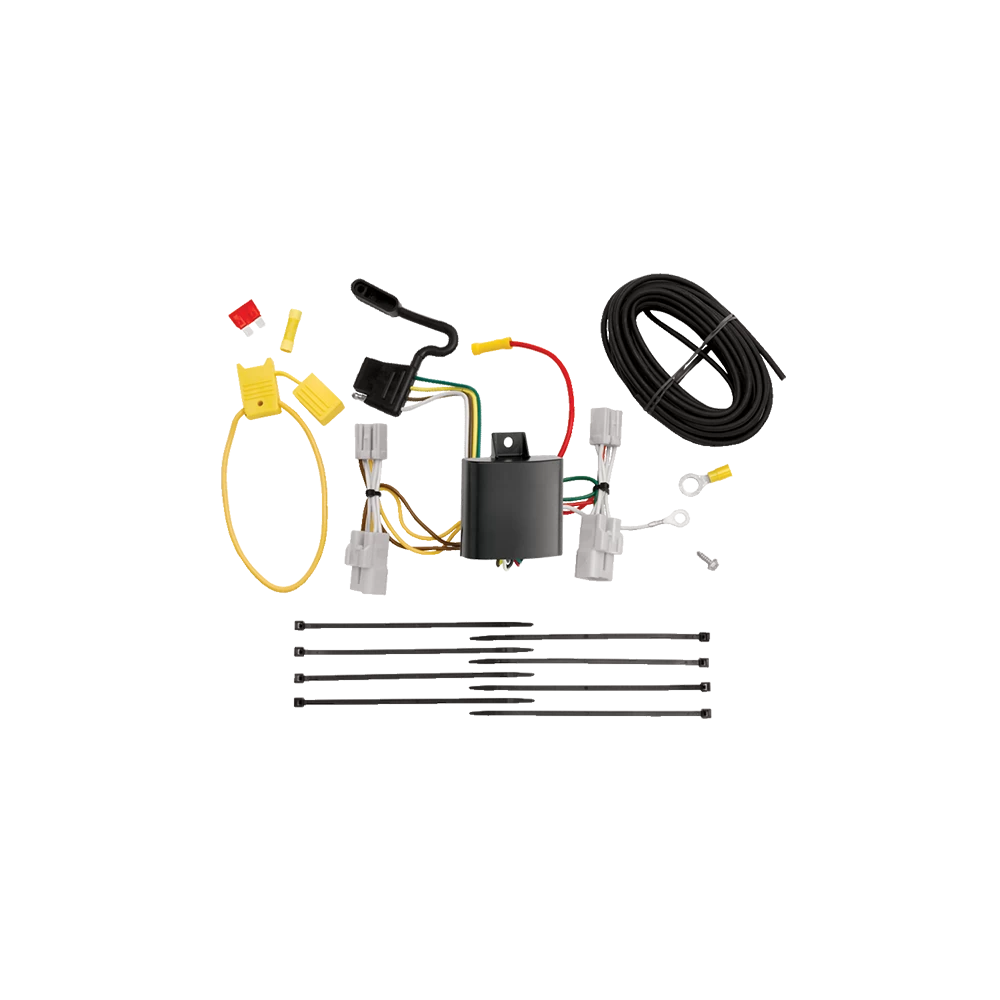 For 2006-2012 Toyota RAV4 7-Way RV Wiring + Pro Series POD Brake Control + Generic BC Wiring Adapter By Tekonsha