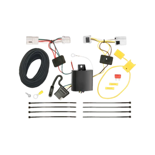 For 2014-2014 Nissan Rogue Select 7-Way RV Wiring + Pro Series POD Brake Control + Generic BC Wiring Adapter By Tekonsha