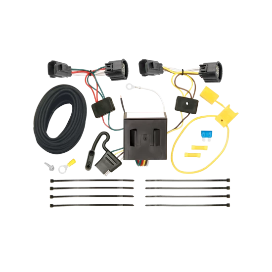 For 2008-2012 Jeep Liberty 7-Way RV Wiring + Tekonsha BRAKE-EVN Brake Control + Generic BC Wiring Adapter By Tekonsha