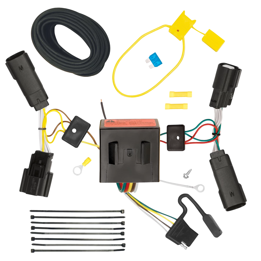 For 2013-2016 Ford Escape 7-Way RV Wiring + Pro Series POD Brake Control + Generic BC Wiring Adapter By Tekonsha