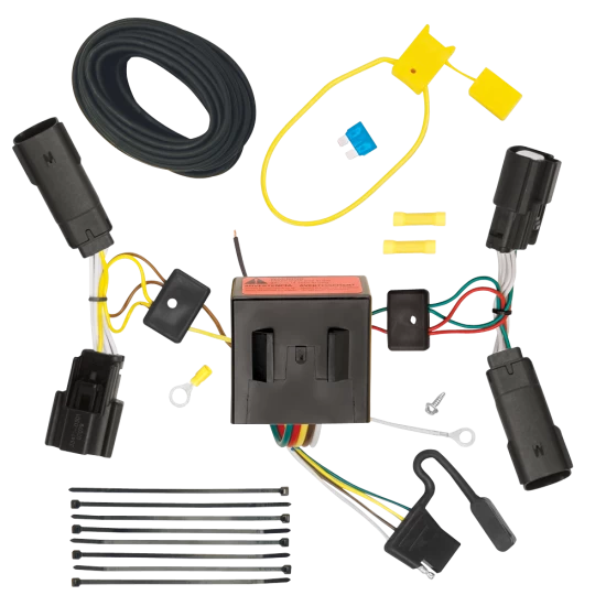 For 2013-2016 Ford Escape 7-Way RV Wiring + Pro Series POD Brake Control + Generic BC Wiring Adapter By Tekonsha