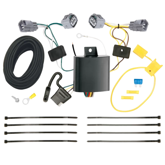 For 2014-2018 Jeep Cherokee Tekonsha Prodigy iD Bluetooth Wireless Brake Control + Plug & Play BC Adapter + 7-Way RV Wiring By Tekonsha