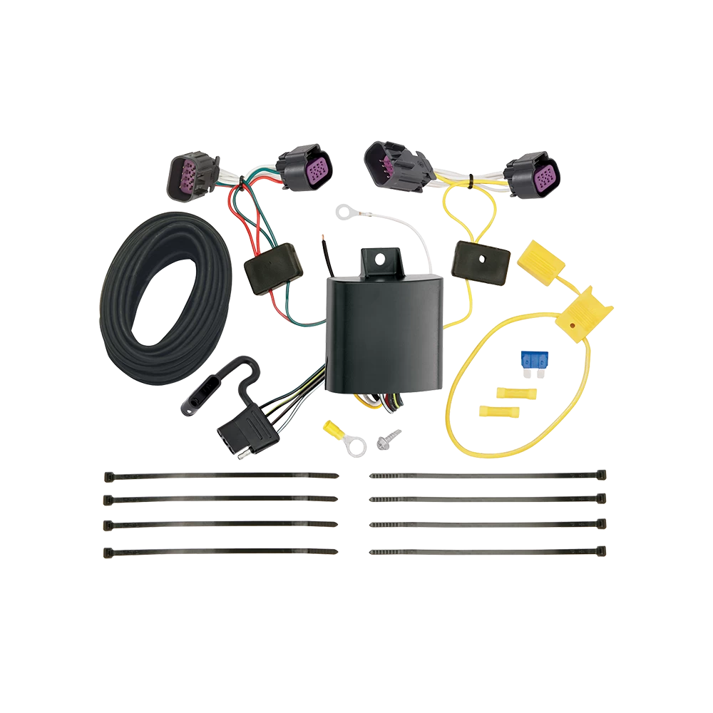 For 2015-2023 RAM ProMaster City 7-Way RV Wiring + Tekonsha Brakeman IV Brake Control + Generic BC Wiring Adapter By Tekonsha