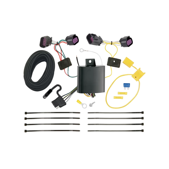 For 2015-2023 RAM ProMaster City 7-Way RV Wiring + Tekonsha Brakeman IV Brake Control + Generic BC Wiring Adapter By Tekonsha