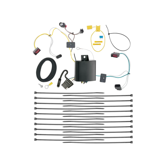 For 2014-2021 Jeep Grand Cherokee 7-Way RV Wiring + Tekonsha BRAKE-EVN Brake Control + Plug & Play BC Adapter By Tekonsha