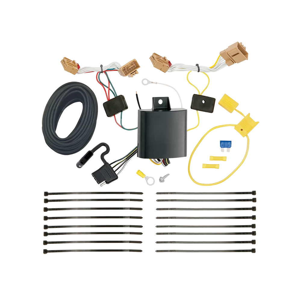 For 2021-2024 Volkswagen Atlas 7-Way RV Wiring + Pro Series POD Brake Control + Generic BC Wiring Adapter (Excludes: Cross Sport Models) By Tekonsha