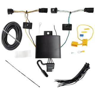 For 2021-2024 Genesis GV80 7-Way RV Wiring + Pro Series Pilot Brake Control + Generic BC Wiring Adapter By Tekonsha