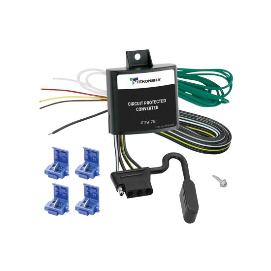 For 2002-2006 Suzuki XL-7 7-Way RV Wiring + Tekonsha Brakeman IV Brake Control + Generic BC Wiring Adapter By Tekonsha