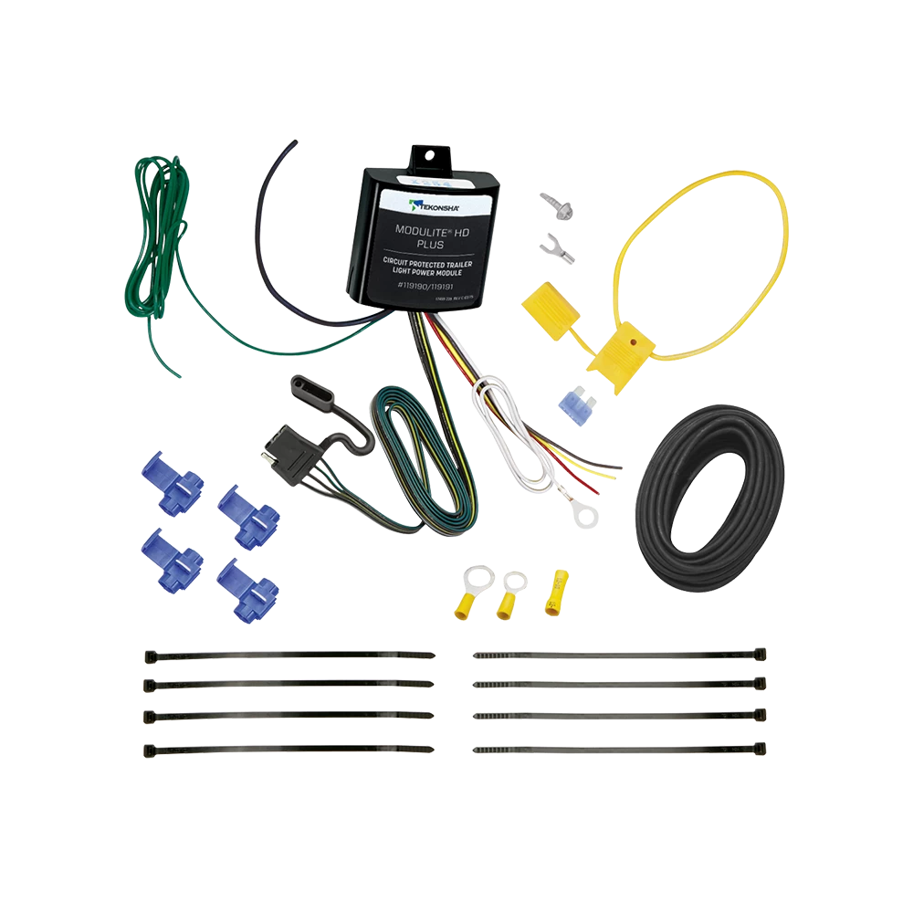 For 2016-2023 Mercedes-Benz Metris 7-Way RV Wiring + Tekonsha Brakeman IV Brake Control + Generic BC Wiring Adapter By Tekonsha