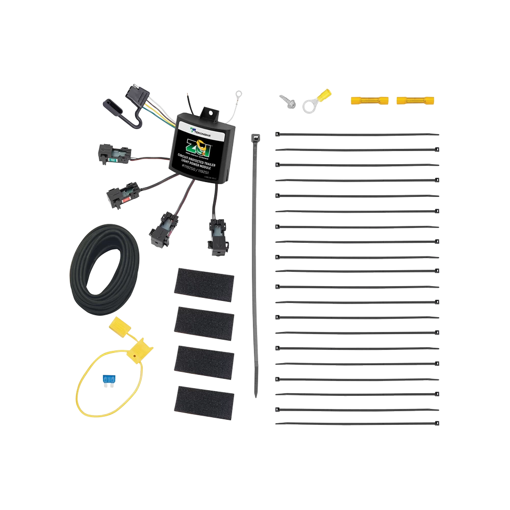 For 2008-2010 Dodge Ram 4500 7-Way RV Wiring w/ Zero Contact ZCI Module kit by: Tekonsha For 2008-2010 Dodge Ram 4500 7-Way RV Wiring w/ Zero Contact ZCI Module By Tekonsha