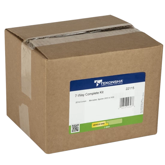 For 2014-2018 Freightliner Sprinter 2500 Tekonsha Prodigy iD Bluetooth Wireless Brake Control + Plug & Play BC Adapter + 7-Way RV Wiring By Tekonsha