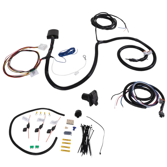 For 2020-2024 Toyota Highlander 7-Way RV Wiring + Pro Series Pilot Brake Control By Tekonsha