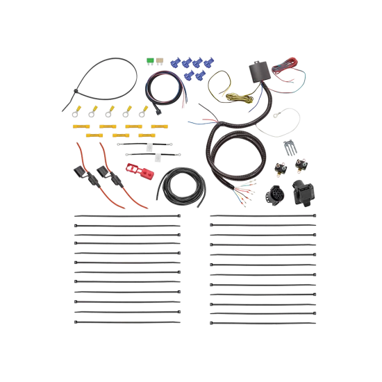 For 2019-2024 BMW X5 7-Way RV Wiring + Pro Series POD Brake Control + Plug & Play BC Adapter By Tekonsha