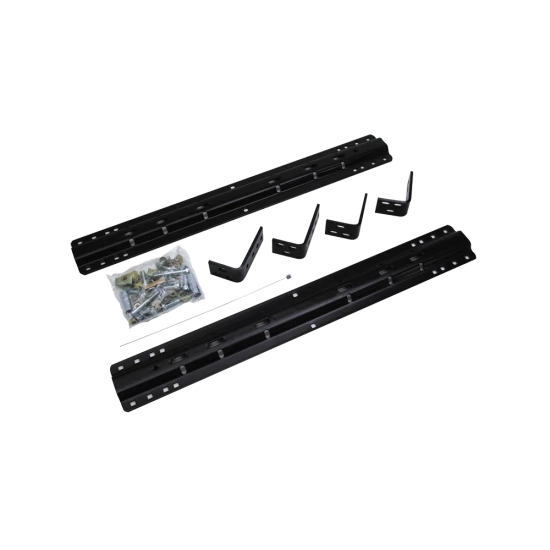 For 1973-2000 GMC C/K Series Industry Standard Semi-Custom Above Bed Rail Kit + 20K Fifth Wheel + Square Slider + King Pin Lock + Base Rail Lock + 10" Lube Plate + Fifth Wheel Cover + Lube (For 6-1/2' or Shorter Bed, w/o Factory Puck System Models) B For 1973-2000 GMC C/K Series Industry Standard Semi-Custom Above Bed Rail Kit + 20K Fifth Wheel + Square Slider + King Pin Lock + Base Rail Lock + 10" Lube Plate + Fifth Wheel Cover + Lube (For 6-1/2' or Shorter Bed, w/o Factory Puck System Models) B