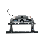 For 2015-2020 Ford F-150 Custom Industry Standard Above Bed Rail Kit + 16K Fifth Wheel + King Pin Lock + Base Rail Lock + 10" Lube Plate + Fifth Wheel Cover + Lube (For 5'8 or Shorter Bed (Sidewinder Required), Except Raptor, w/o Factory Puck System 