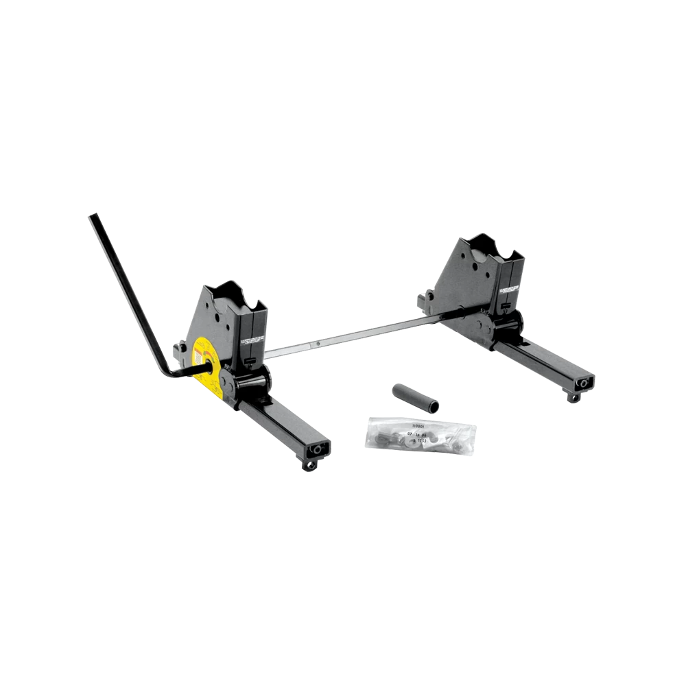 For 1973-2000 GMC C/K Series Industry Standard Semi-Custom Above Bed Rail Kit + 20K Fifth Wheel + Square Slider + King Pin Lock + Base Rail Lock + 10" Lube Plate + Fifth Wheel Cover + Lube (For 6-1/2' or Shorter Bed, w/o Factory Puck System Models) B For 1973-2000 GMC C/K Series Industry Standard Semi-Custom Above Bed Rail Kit + 20K Fifth Wheel + Square Slider + King Pin Lock + Base Rail Lock + 10" Lube Plate + Fifth Wheel Cover + Lube (For 6-1/2' or Shorter Bed, w/o Factory Puck System Models) B