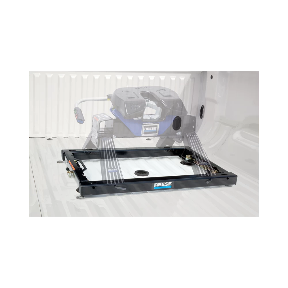 For 2011-2024 Ford F-350 Super Duty Adapter for Converting Factory Puck System or Reese Elite System to Industry Standard Base Rail Kit (For w/Factory or Reese Elite Puck System Models) By Reese