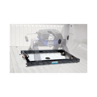 For 2011-2024 Ford F-350 Super Duty Adapter for Converting Factory Puck System or Reese Elite System to Industry Standard Base Rail Kit (For w/Factory or Reese Elite Puck System Models) By Reese