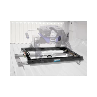 For 2011-2024 Ford F-350 Super Duty Adapter for Converting Factory Puck System or Reese Elite System to Industry Standard Base Rail Kit (For w/Factory or Reese Elite Puck System Models) By Reese