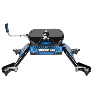 For 2014-2024 RAM 2500 M5 Fifth Wheel Hitch + In-Bed Wiring 20K Talon Jaw Complete System For Models w/ Factory Puck System (For w/Factory or Reese Elite Puck System Models) By Reese
