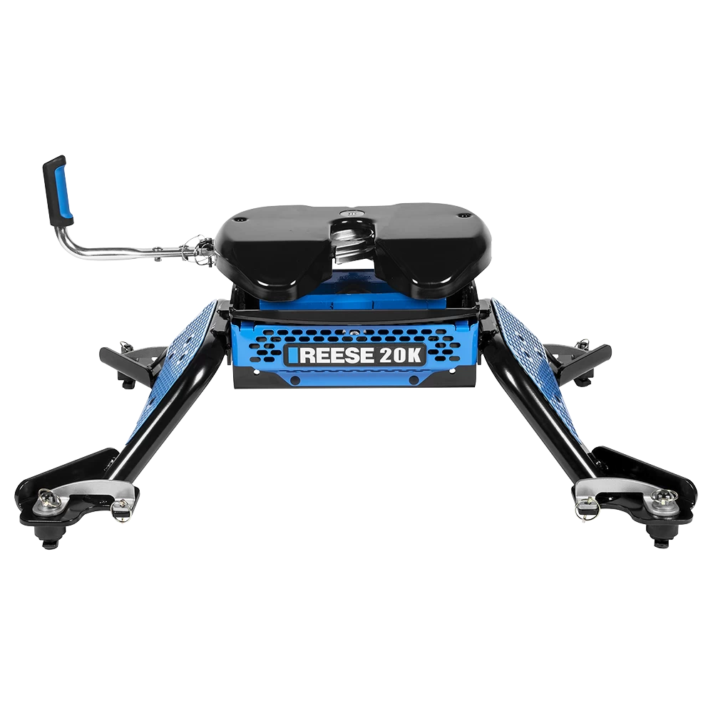 For 2014-2024 RAM 2500 M5 Fifth Wheel Hitch + In-Bed Wiring 20K Talon Jaw Complete System For Models w/ Factory Puck System (For w/Factory or Reese Elite Puck System Models) By Reese