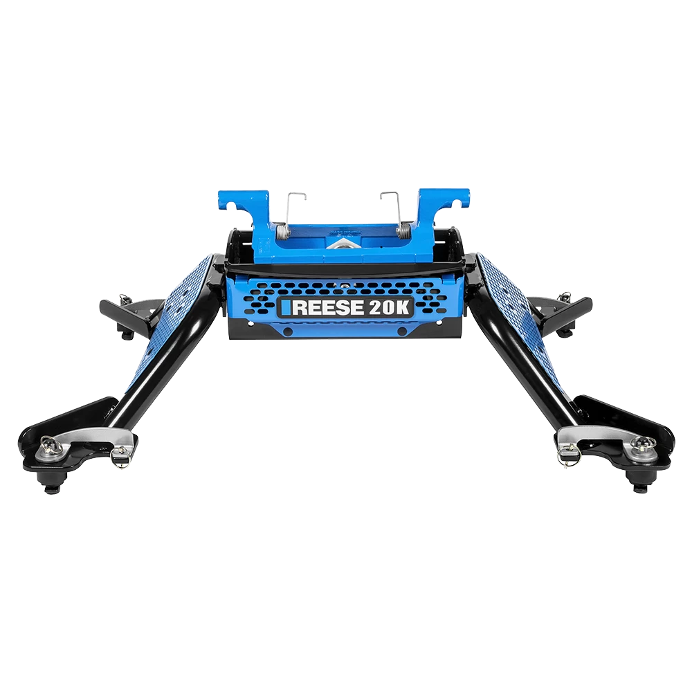 For 2014-2024 RAM 2500 M5 Fifth Wheel Hitch + In-Bed Wiring 20K Talon Jaw Complete System For Models w/ Factory Puck System (For w/Factory or Reese Elite Puck System Models) By Reese