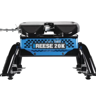 For 2020-2024 Chevrolet Silverado 2500 HD M5 Fifth Wheel Hitch + In-Bed Wiring 20K Talon Jaw Complete System For Models w/ Factory Puck System (For w/Factory or Reese Elite Puck System Models) By Reese
