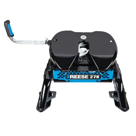 For 2020-2024 GMC Sierra 3500 HD M5 Fifth Wheel Hitch 27K Talon Jaw Complete System For Models w/ Factory Puck System (For w/Factory or Reese Elite Puck System Models) By Reese