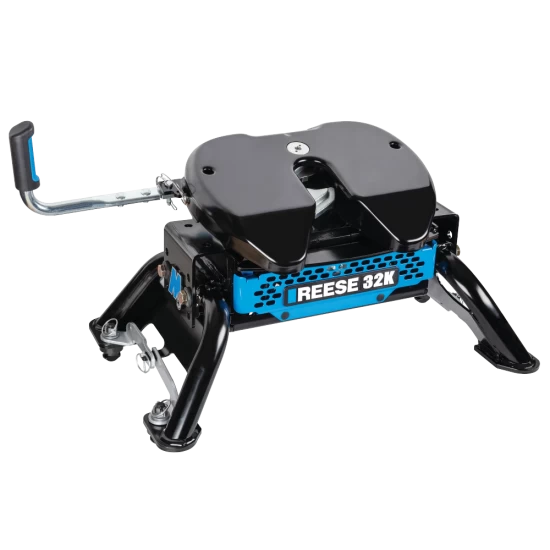 For 2011-2024 Ford F-450 Super Duty M5 Fifth Wheel Hitch 32K Talon Jaw Complete System For Models w/ Factory Puck System (For w/Factory or Reese Elite Puck System Models) By Reese