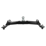 For 2015-2023 Ford F-150 Custom Reese Max Duty Underbed Rail Kit Power Puck System + 14K Gooseneck + Fifth Wheel (For All Styles, w/o Factory Puck System Models) By Reese