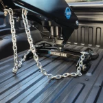 For 2015-2023 Ford F-150 Custom Reese Max Duty Underbed Rail Kit Power Puck System + 14K Gooseneck + Fifth Wheel (For All Styles, w/o Factory Puck System Models) By Reese