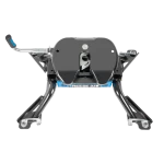 For 2015-2024 RAM 3500 M5 Fifth Wheel Hitch + In-Bed Wiring 32K Talon Jaw Complete System For Models w/ Factory Puck System + King Pin Lock + 10" Lube Plate + Fifth Wheel Cover + Lube (For w/Factory or Reese Elite Puck System Models) By Reese