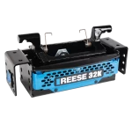 For 2015-2024 RAM 3500 M5 Fifth Wheel Hitch + In-Bed Wiring 32K Talon Jaw Complete System For Models w/ Factory Puck System + King Pin Lock + 10" Lube Plate + Fifth Wheel Cover + Lube (For w/Factory or Reese Elite Puck System Models) By Reese