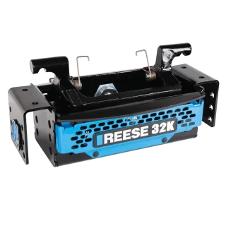 For 2015-2024 RAM 3500 M5 Fifth Wheel Hitch 32K Talon Jaw Complete System For Models w/ Factory Puck System + King Pin Lock + 10" Lube Plate + Fifth Wheel Cover + Lube (For w/Factory or Reese Elite Puck System Models) By Reese