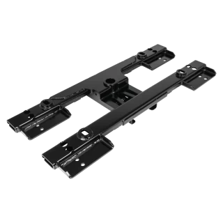 For 2020-2024 GMC Sierra 2500 HD Elite Series Fifth Wheel Hitch Mounting System Rail Kit + Pop-In Gooseneck Ball & Elite Plate For Models w/o Factory Puck System (For 6-1/2' and 8 foot Bed, w/o Factory Puck System Models) By Reese