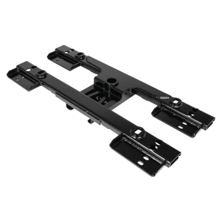 For 2020-2024 GMC Sierra 2500 HD Elite Series Fifth Wheel Hitch Mounting System Rail Kit + Pop-In Gooseneck Ball & Elite Plate For Models w/o Factory Puck System (For 6-1/2' and 8 foot Bed, w/o Factory Puck System Models) By Reese