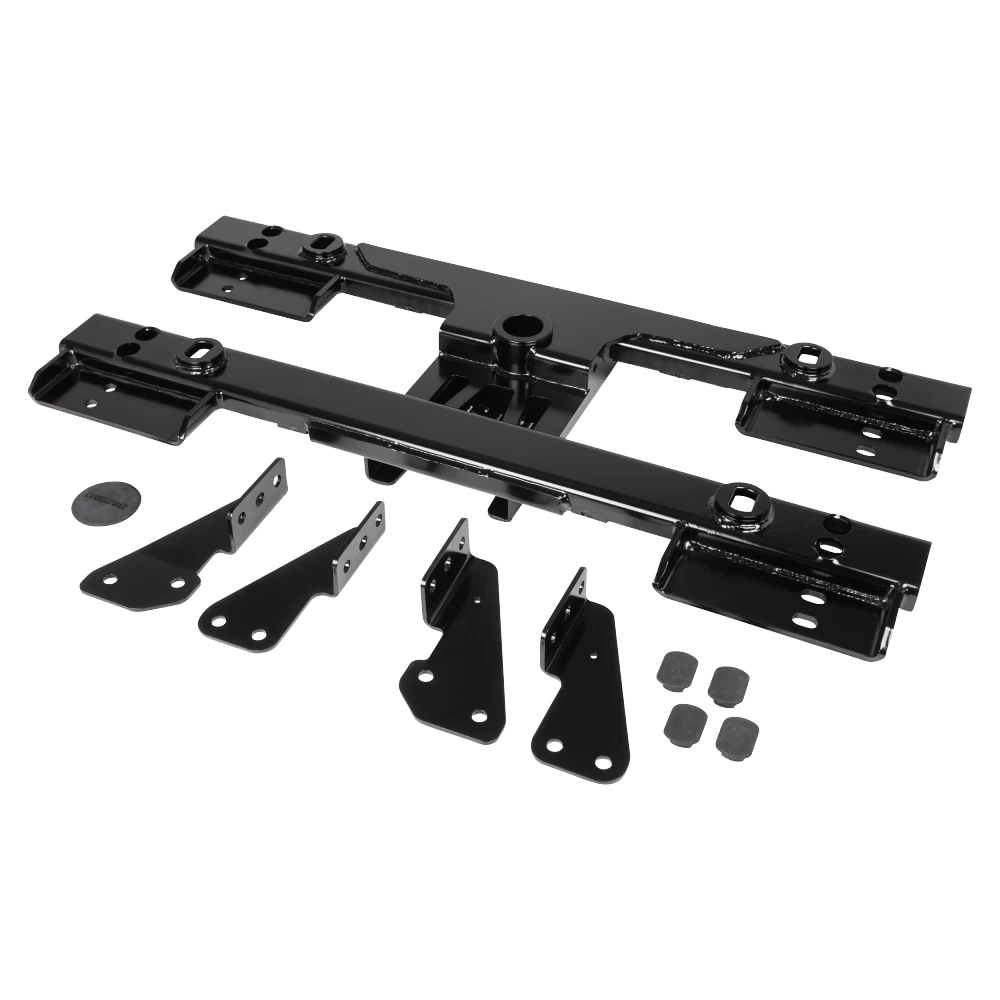 For 2020-2024 GMC Sierra 2500 HD Elite Series Fifth Wheel Hitch Mounting System Rail Kit + Elite Gooseneck For Models w/o Factory Puck System (For 6-1/2' and 8 foot Bed, w/o Factory Puck System Models) By Reese