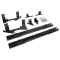 For 2020-2024 GMC Sierra 1500 Custom Reese Max Duty Underbed Rail Kit Power Puck System + 14K Fifth Wheel + In Bed Wiring + King Pin Lock + 10" Lube Plate + Fifth Wheel Cover + Lube (For All Styles, w/o Factory Puck System Models) By Reese