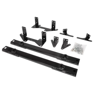 For 2020-2024 GMC Sierra 1500 Custom Reese Max Duty Underbed Rail Kit Power Puck System + 14K Fifth Wheel + In Bed Wiring + King Pin Lock + 10" Lube Plate + Fifth Wheel Cover + Lube (For All Styles, w/o Factory Puck System Models) By Reese