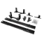 For 2020-2024 GMC Sierra 1500 Custom Reese Max Duty Underbed Rail Kit Power Puck System + 14K Fifth Wheel + In Bed Wiring + King Pin Lock + 10" Lube Plate + Fifth Wheel Cover + Lube (For All Styles, w/o Factory Puck System Models) By Reese