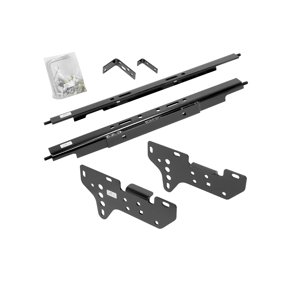 For 1999-2016 Ford F-250 Super Duty Fold Down Plate Underbed Gooseneck Hitch System (Excludes: Cab & Chassis, w/o Factory Puck System Models) By Draw-Tite