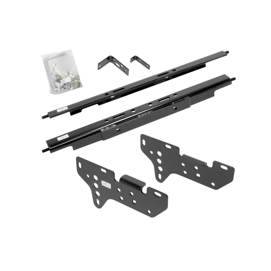 For 1999-2016 Ford F-250 Super Duty Fold Down Plate Underbed Gooseneck Hitch System (Excludes: Cab & Chassis, w/o Factory Puck System Models) By Draw-Tite