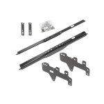 For 2014-2018 Chevrolet Silverado 1500 Fold Down Plate Underbed Gooseneck Hitch System (For w/o Factory Puck System, Does Not Fit MagneRide Magnetic Ride Suspension Models) By Draw-Tite