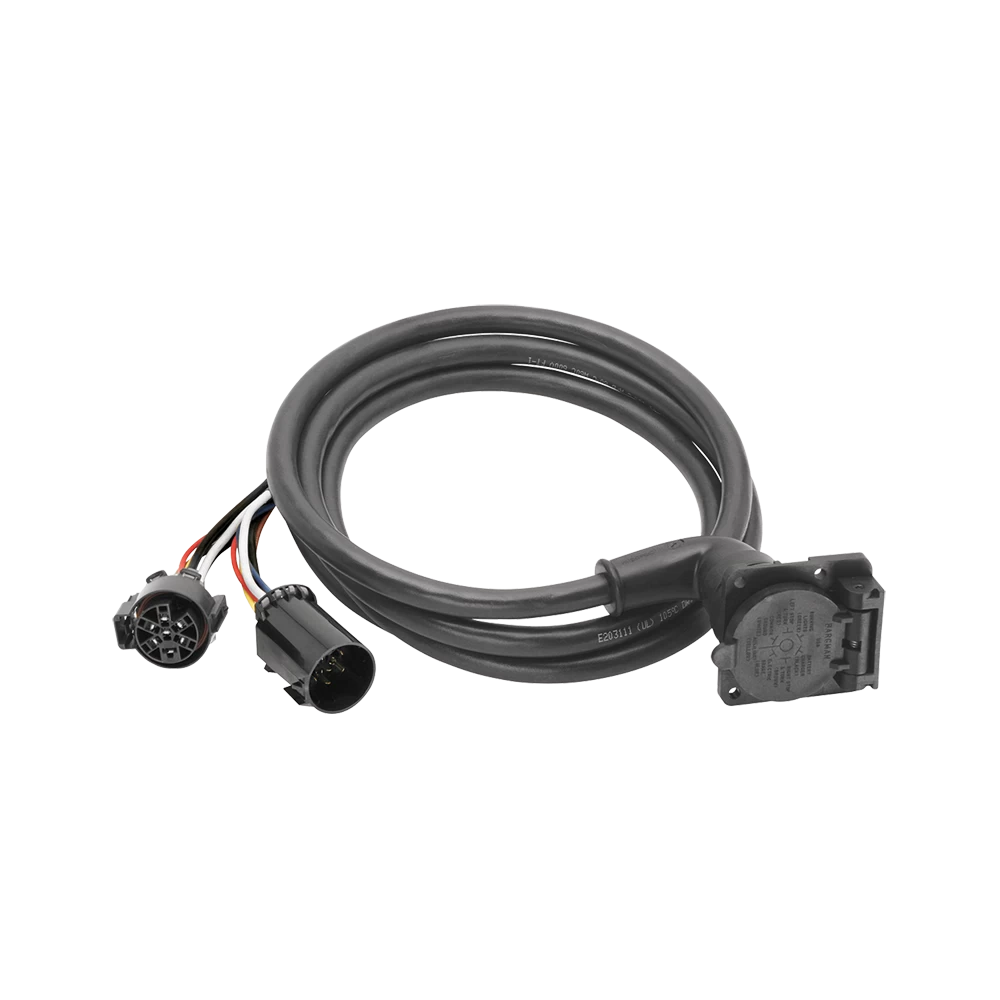 For 2001-2024 Chevrolet Silverado 2500 HD Fifth Wheel Gooseneck In-Bed 7-Way Harness (For w/Factory 7-Way Models) By Bargman