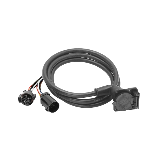 For 2001-2024 Chevrolet Silverado 2500 HD Fifth Wheel Gooseneck In-Bed 7-Way Harness (For w/Factory 7-Way Models) By Bargman